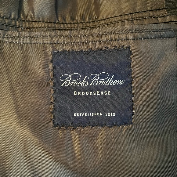 Brooks Brothers brooksease suit coat 40 regular - Picture 7 of 8